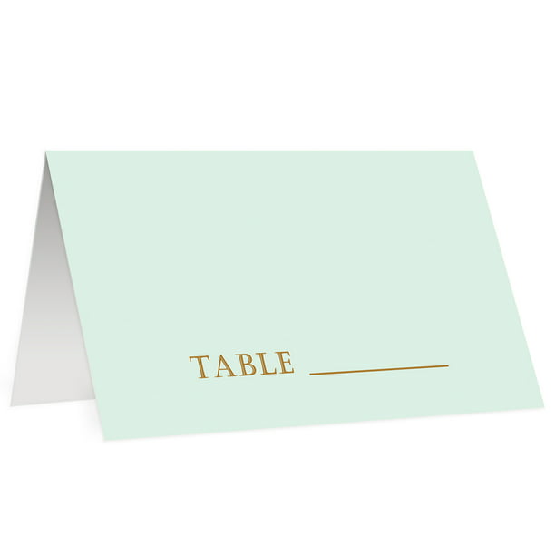Wedding Table Cards Wedding Place Cards 50 Blank Tent Escort Cards
